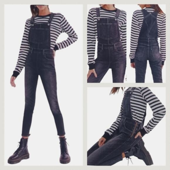 Levi's Premium/Waterless Overalls GUC Size 29   J1430 - Picture 1 of 11